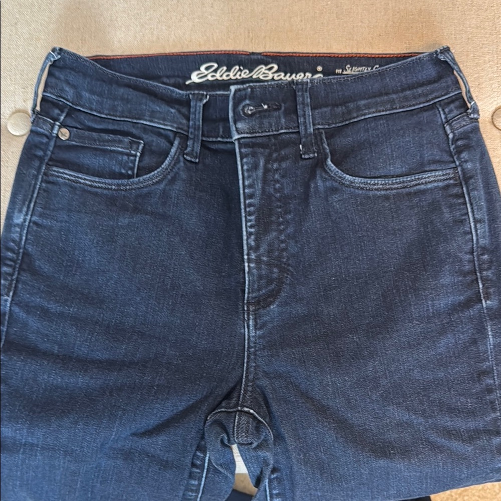 Eddie Bauer High Rise Blue Jeans Classic Jeans